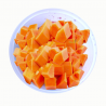 Papaya troceada