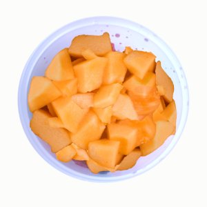 Melón troceado